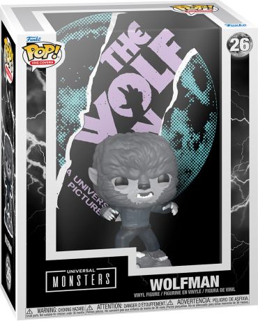 Figurine Funko Pop Universal Monsters #26 Le Loup-Garou - VHS Cover