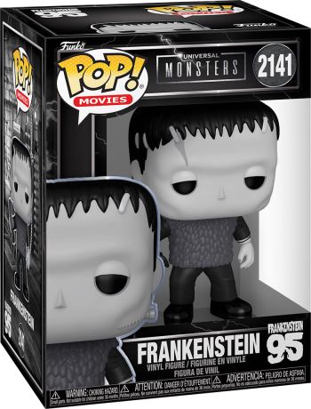 Figurine Funko Pop Universal Monsters #2141 Frankenstein - 95ème Anniversaire (Noir & Blanc)