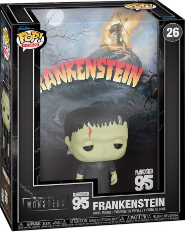 Figurine Funko Pop Universal Monsters #26 Frankenstein (95ème Anniversaire) - VHS Cover