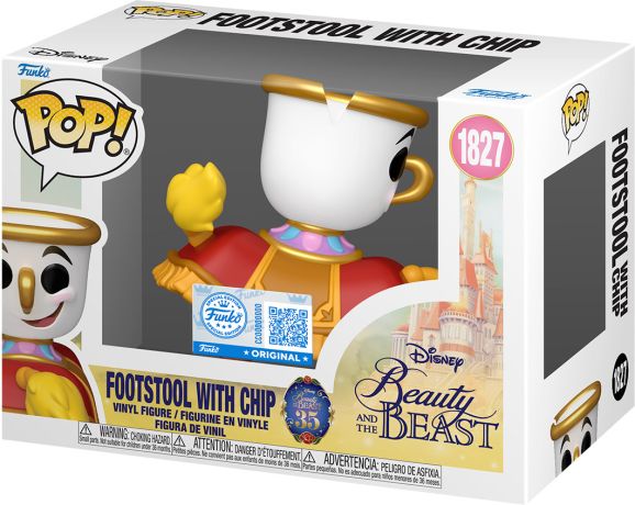 Figurine Funko Pop La Belle et la Bête [Disney] #1827 Sultan & Zip