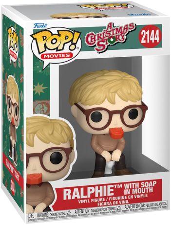 Figurine Funko Pop Christmas Story #2144 Ralphie avec savon dans la bouche