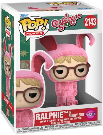 Figurine Funko Pop Christmas Story #2143 Ralphie en tenue de lapin - Flocké