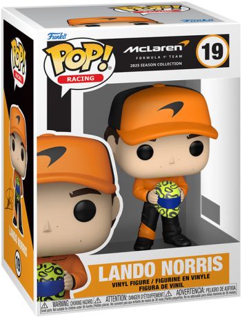 Figurine Funko Pop Formule 1 (F1) #19 Lando Norris