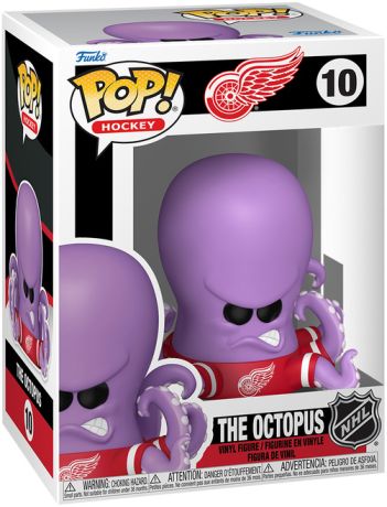 Figurine Funko Pop NHL Mascottes  #10 Detroit Red Wings - The Octopus