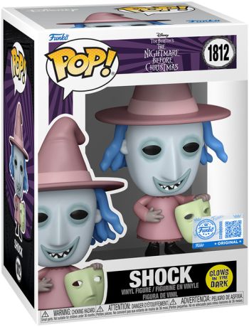 Figurine Funko Pop L'étrange Noël de M. Jack [Disney] #1812 Stram - Glow in the Dark