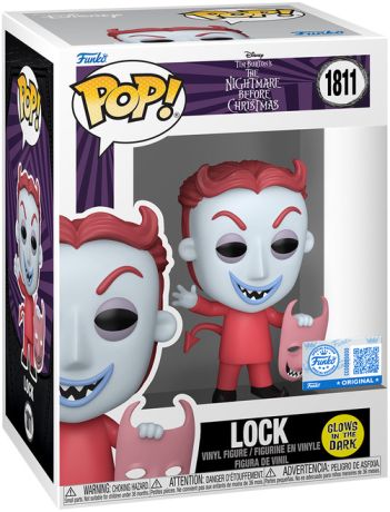 Figurine Funko Pop L'étrange Noël de M. Jack [Disney] #1811 Am - Glow in the Dark