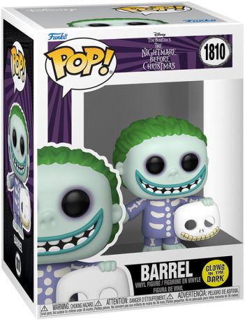 Figurine Funko Pop L'étrange Noël de M. Jack [Disney] #1810 Gram - Glow in the Dark