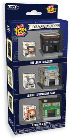 Figurine Funko Pop Harry Potter Bitty Pop Towns Harry Potter - Pack