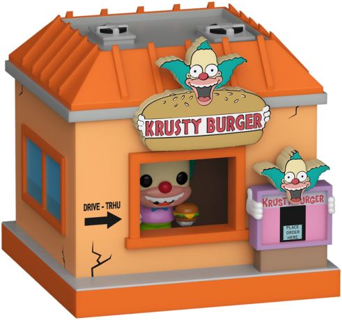 Figurine Funko Pop Les Simpson Bitty Pop Towns Les Simpson - Pack