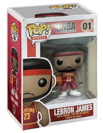 Figurine Funko Pop NBA #01 Lebron James - Cavaliers