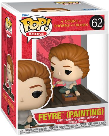 Figurine Funko Pop Un palais d'épines et de roses #62 Feyre (Peinture)