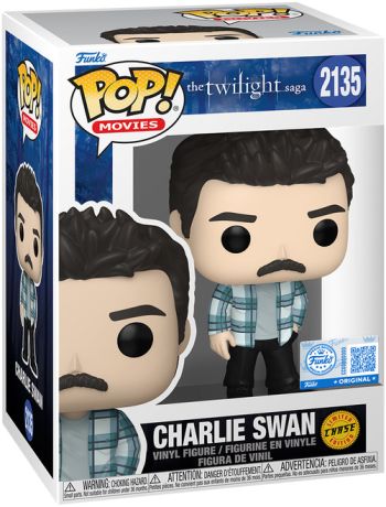 Figurine Funko Pop Twilight #2135 Charlie Swan [Chase]