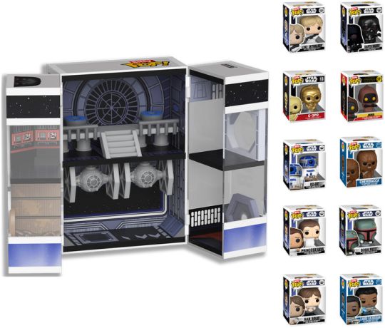 Figurine Funko Pop Star Wars Divers Etoile de la Mort - Bitty Pop Box