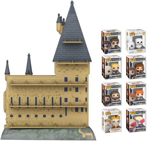 Figurine Funko Pop Harry Potter Présentoir Bitty Pop Poudlard
