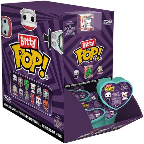 Figurine Funko Pop L'étrange Noël de M. Jack [Disney] Boîte Mystère Bitty Pop