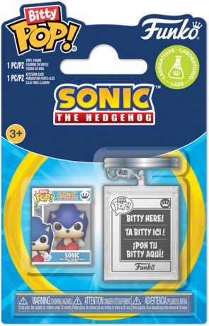 Figurine Funko Pop Sonic le Hérisson Sonic Bitty Pop porte-clés