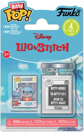 Figurine Funko Pop Lilo et Stitch [Disney] Stitch Bitty Pop porte-clés