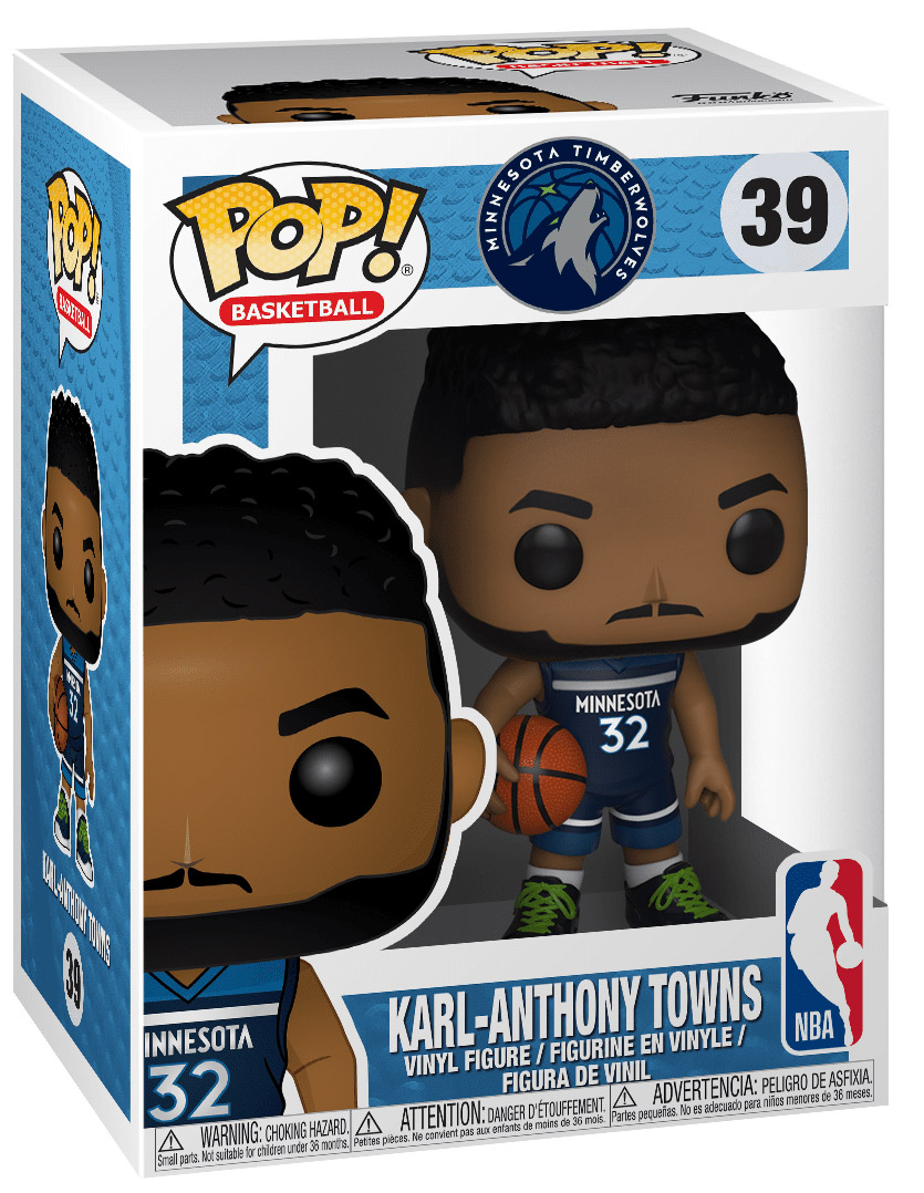 Figurine Pop NBA #39 pas cher Karl-Anthony Towns
