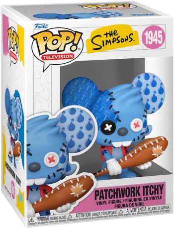 Figurine Funko Pop Les Simpson #1945 Patchwork Itchy