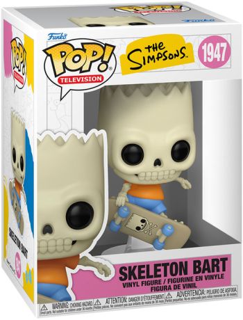 Figurine Funko Pop Les Simpson #1947 Bart Squelette