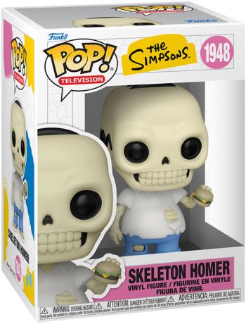 Figurine Funko Pop Les Simpson #1948 Homer Squelette