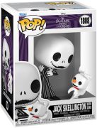 Figurine Pop L'étrange Noël de M. Jack [Disney] #1808 Jack Skellington avec zero