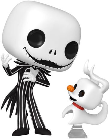 Figurine Funko Pop L'étrange Noël de M. Jack [Disney] #1808 Jack Skellington avec zero