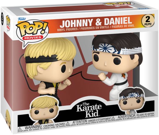 Figurine Funko Pop Karaté Kid Johnny & Daniel - Pack