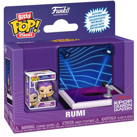 Figurine Funko Pop KPop Demon Hunters Rumi (How It’s Done) - Bitty Pop Estrade