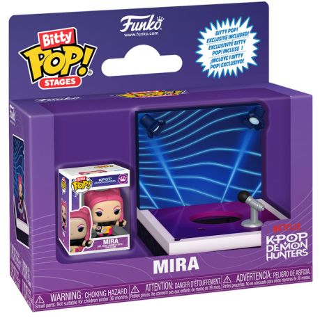 Figurine Funko Pop KPop Demon Hunters Mira (How It’s Done) - Bitty Pop Estrade