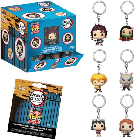 Figurine Funko Pop Demon Slayer Boîte Mystère Porte-clés
