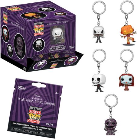 Figurine Funko Pop L'étrange Noël de M. Jack [Disney] Boîte Mystère Porte-clés