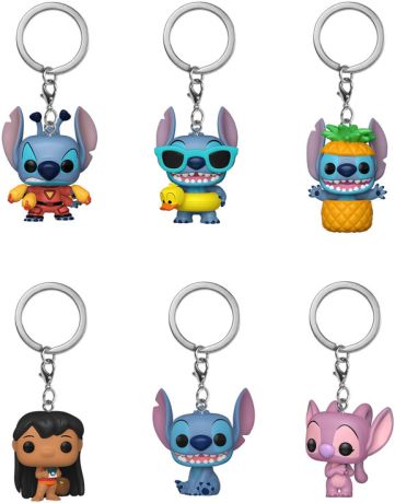 Figurine Funko Pop Lilo et Stitch [Disney] Boîte Mystère Porte-clés