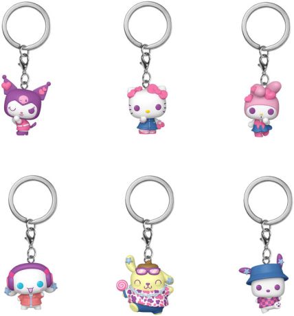 Figurine Funko Pop Sanrio Boîte Mystère Hello Kitty et ses amis Porte-clés