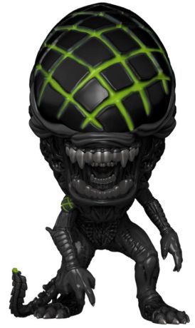 Figurine Funko Pop Aliens vs Predator : Requiem #2076 Grid Xenomorph - Glow in the Dark