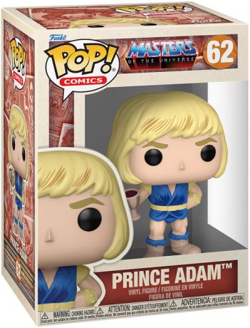 Figurine Funko Pop Les Maîtres de l'univers #62 Prince Adam (Vintage)