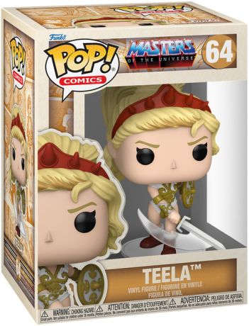 Figurine Funko Pop Les Maîtres de l'univers #64 Teela (Vintage)