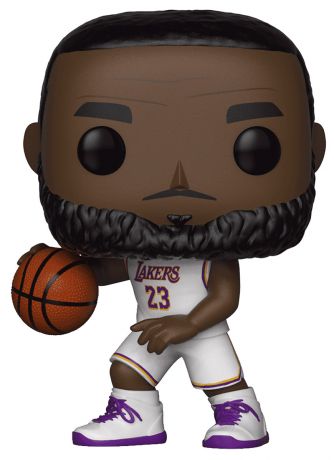 Figurine Funko Pop NBA #52 LeBron James Lakers - Maillot Blanc