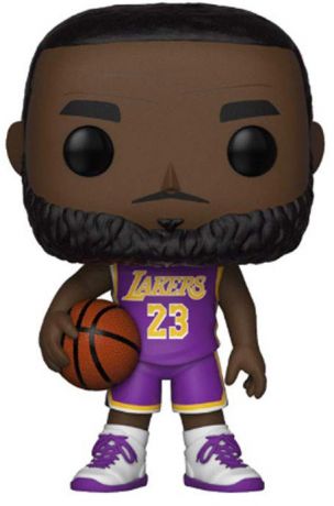 Figurine Funko Pop NBA #53 LeBron James Lakers - Maillot Violet