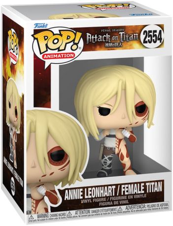 Figurine Funko Pop L'Attaque des Titans (SNK) #2554 Annie Leonhart / Titan Féminin (Divisée)