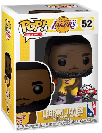 Figurine Funko Pop NBA #52 LeBron James Lakers