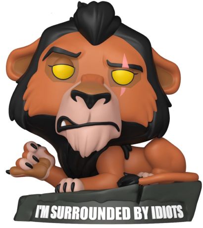 Figurine Funko Pop Disney Villains #1801 Scar (Meme) 