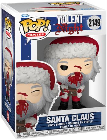 Figurine Funko Pop Violent Night #2149 Père Noël (Ensanglanté)