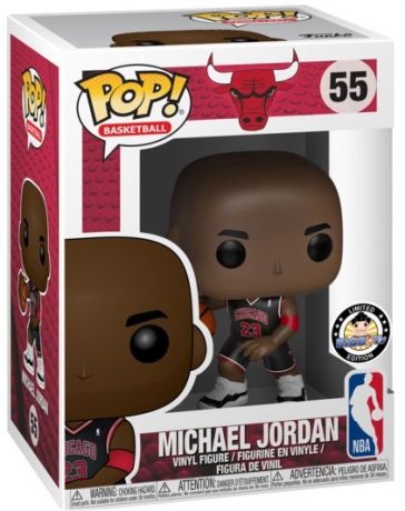 Figurine Funko Pop NBA #55 Michael Jordan - Maillot noir