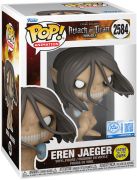 Figurine Pop L'Attaque des Titans (SNK) #2584 Eren Jaeger (Titan) - Glow in the Dark