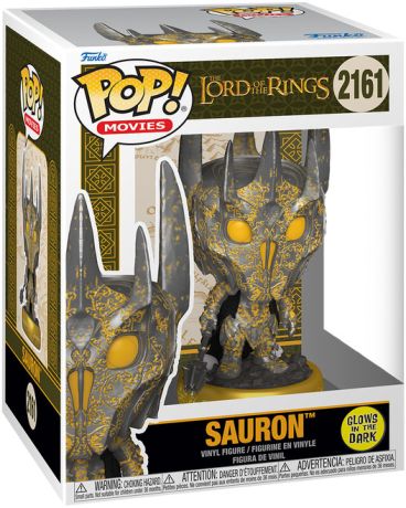 Figurine Funko Pop Le Seigneur des Anneaux #2161 Sauron - Glow in the Dark