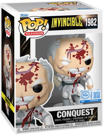 Figurine Funko Pop Invincible #1982 Conquest - Ensanglanté