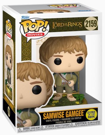 Figurine Funko Pop Le Seigneur des Anneaux #2159 Samsagace Gamegie - Glow in the Dark