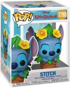 Figurine Pop Lilo et Stitch [Disney] #1798 Stitch dans la Plante en pot