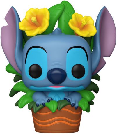 Figurine Funko Pop Lilo et Stitch [Disney] #1798 Stitch dans la Plante en pot